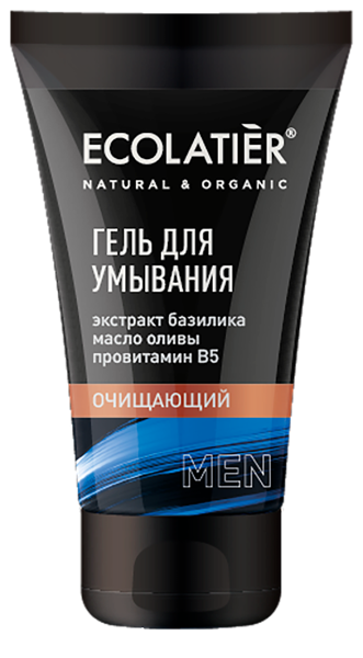 Изображение Гель для лица мужской Эколатье БИО очищающий ЭкоЛаборатория п/у, 150 мл