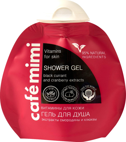 Изображение Гель для душа Кафе мими витамины для кожи ДизайнСоап м/у, 100 мл