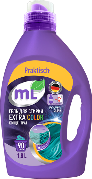 Изображение Средство для стирки жидкое Майн либе экстра цветное белье Агроконтинент-52 п/у, 1,8 л