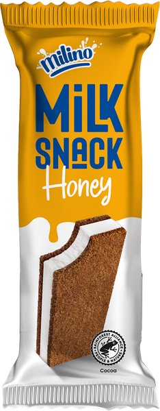 Изображение Пирожное бисквитное Милино медовое с цельным молоком ТиЭсСи Фуд Продактс м/у, 28 г