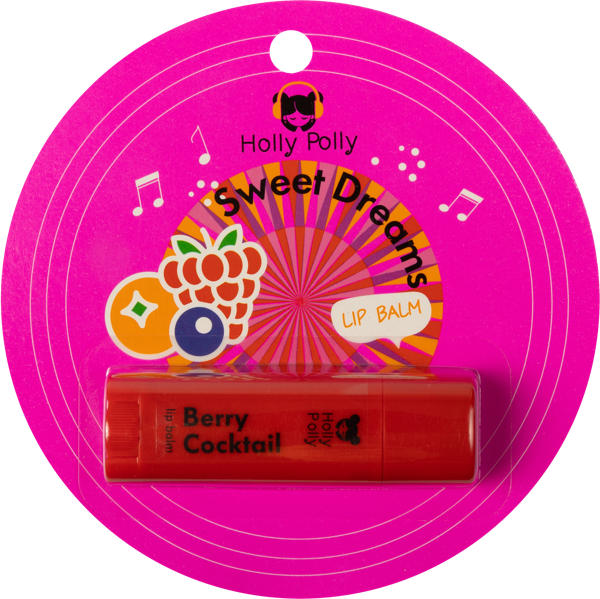 Изображение Бальзам для губ Холли полли ягодный 4,8г Галант Косметик - М п/у, 1 шт