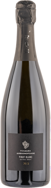 Изображение Вино игристое белое брют Усадьба Дивноморское пино блан Дивноморье с/б, 0,75 л