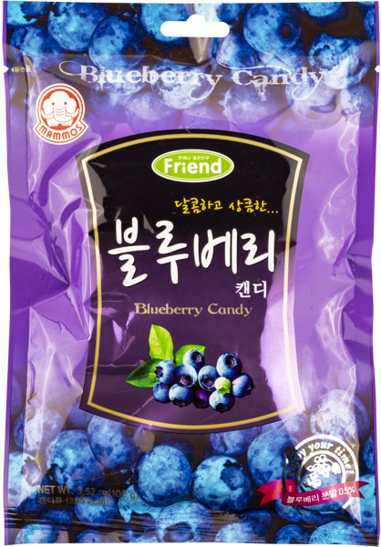 Изображение Карамель Маммос голубика Маммос м/у, 100 г