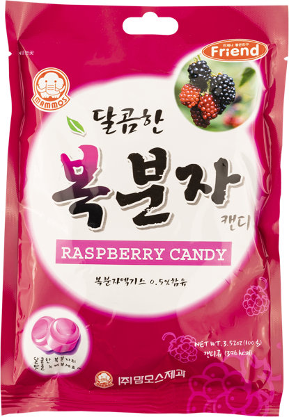 Изображение Карамель Маммос малина Маммос м/у, 100 г