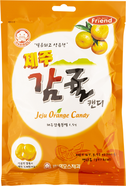 Изображение Карамель Маммос чеджу апельсин Маммос м/у, 100 г