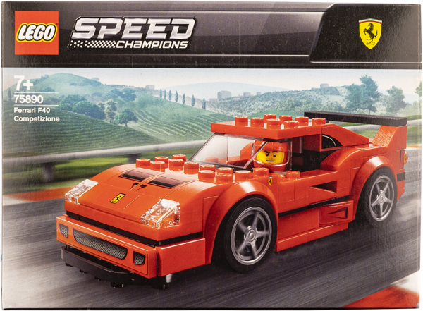 Изображение Конструктор с 7 лет 75890 Лего спид чемпионс феррари соревнования Лего к/у, 1 шт