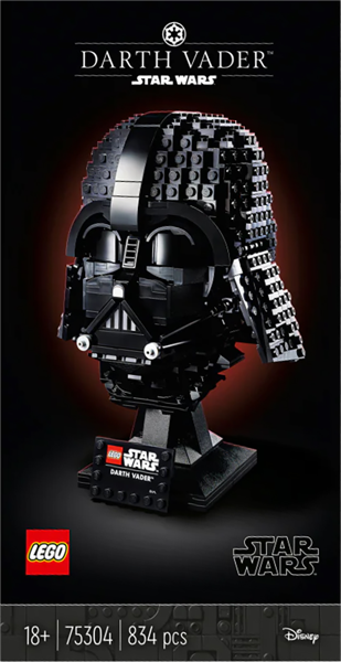 Изображение Конструктор с 18лет 75304 Лего звездные войны шлем дарта вейдера Лего к/у, 1 шт