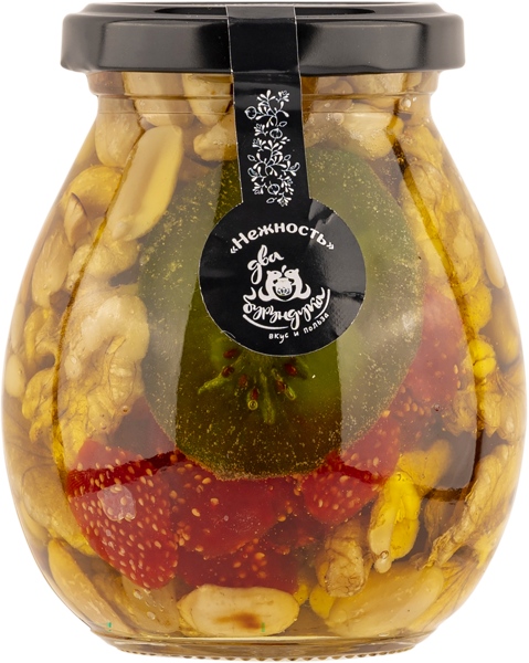 Изображение Орехи в меду Два бурундука нежность с орехами Фольц Е.С. с/б, 320 г