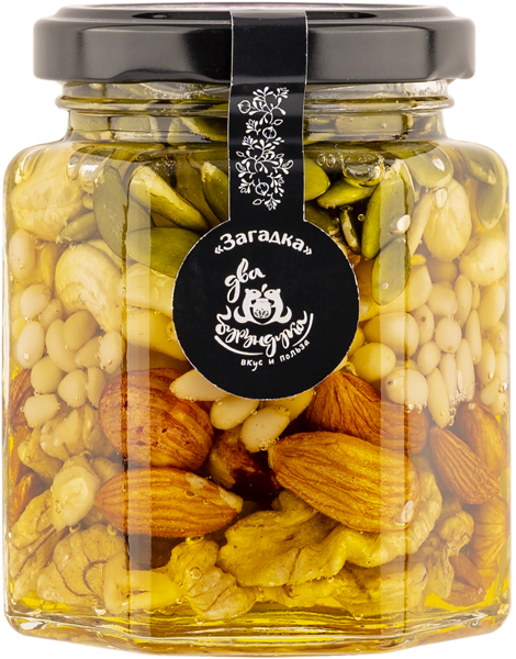 Изображение Орехи в меду Два бурундука загадка Фольц Е.С. с/б, 225 г