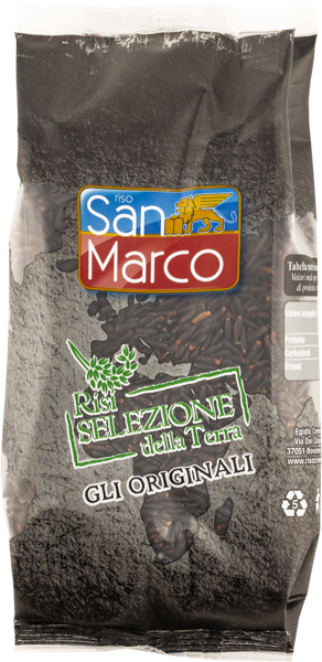 Изображение Рис черный Сан Марко из Венето венере среднезерный Ризериа Кремонези м/у, 500 г