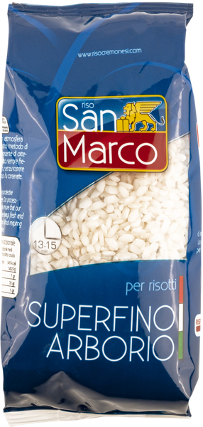Изображение Рис длиннозерный Сан Марко из Венето арборио Ризериа Кремонези м/у, 500 г
