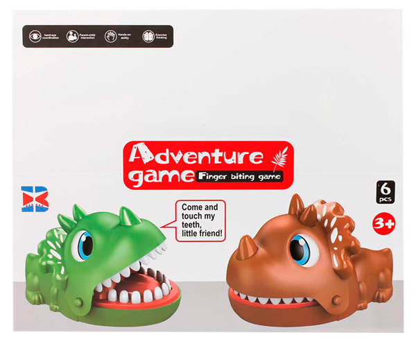 Изображение Игрушка Игруны пасть динозавра Донгуан к/у, 1 шт