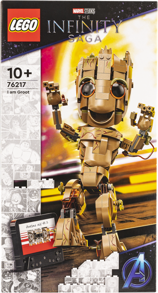 Изображение Конструктор с 10 лет 76217 Лего супер герои я есть грут Лего к/у, 1 шт