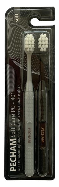 Изображение Зубная щетка мягкая Пичам чувствительные десна зубы Веллнес Групп п/у, 2 шт