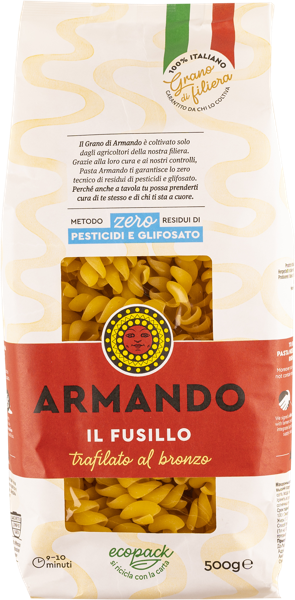 Изображение Макароны из твердых сортов Армандо из Кампании фузилли бронзо Де Маттеис м/у, 500 г