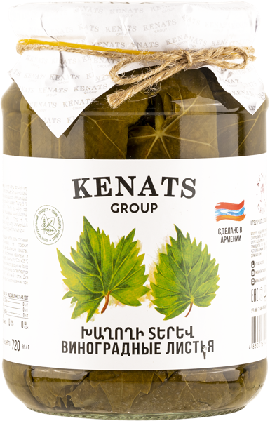 Изображение Виноградные листья Кенац Кенац Груп с/б, 670 г