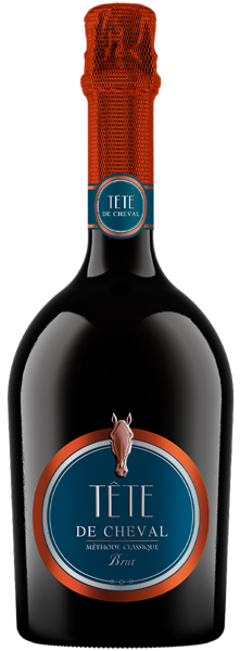 Изображение Вино игристое белое брют Тет де Шеваль ЗГУ Голубицкое Эстейт с/б, 0,75 л