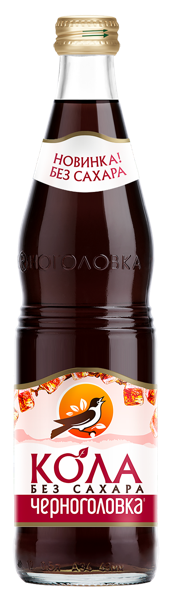 Изображение Напиток газ Черноголовка кола без сахара Аквалайф с/б, 0,5 л