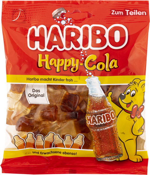 Изображение Мармелад жевательный Харибо хэппи кола Харибо м/у, 175 г