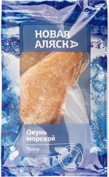 Изображение Рыба замороженная Новая Аляска окунь морской Новая Аляска Волхов в/у, 500 г