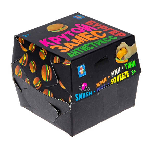 Изображение Игрушка антистресс 1Той бургер 1Той к/у, 1 шт