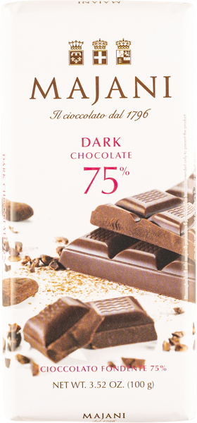 Изображение Шоколад горький 75% Маяни Маяни м/у, 100 г