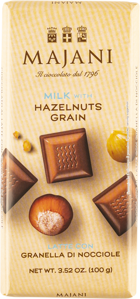 Изображение Шоколад молочный Маяни с лесным орехом Маяни м/у, 100 г