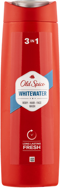 Изображение Гель для душа мужской Олд спайс вайтвотер Проктер Энд Гэмбл п/у, 400 мл