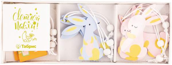 Изображение Набор Пасхальный Игл Гифтс 9 предметов кролики Игл Гифтс м/у, 1 упак