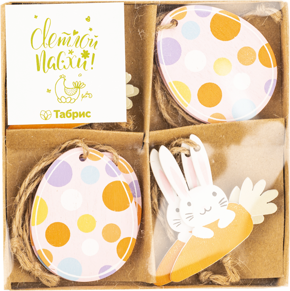 Изображение Набор Пасхальный Игл Гифтс 8 предметов кролик яйцо Игл Гифтс м/у, 1 упак