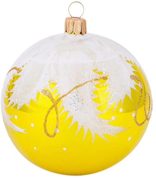 Изображение Шар 4 Пурга стекло Ёлочка с387 Клинская игрушка к/у, 1 шт