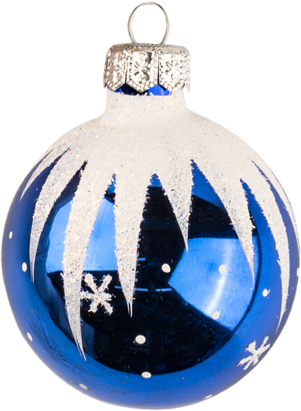 Изображение Шар 3 Зимний стекло Ёлочка с65 Клинская игрушка к/у, 1 шт