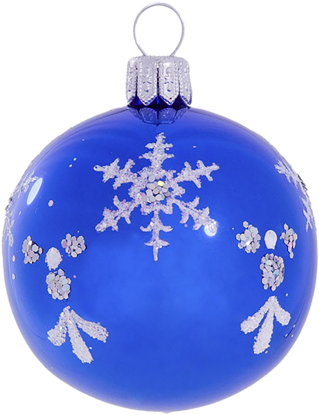 Изображение ш2 Снежинка стекло Ёлочка с2234 Клинская игрушка к/у, 1 шт