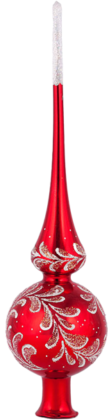 Изображение Верхушка Сияние стекло Ёлочка с678 Клинская игрушка к/у, 1 шт