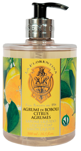 Изображение Мыло жидкое для рук Ла флорентина цитрус Марио Фисси п/у, 500 мл