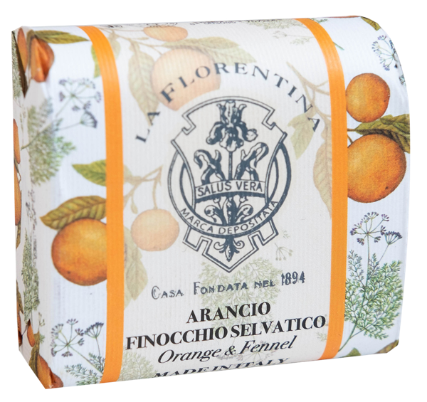 Изображение Мыло туалетное Ла флорентина апельсин и дикий фенхель Марио Фисси м/у, 106 г