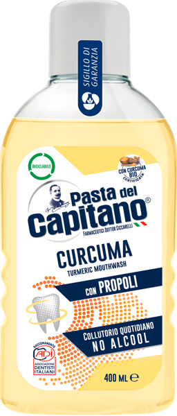 Изображение Ополаскиватель для рта Дель капитано защитный прополис Фармасьютичи п/у, 400 мл