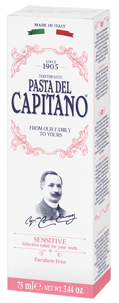 Изображение Зубная паста для чувст зубов Дель капитано 1905 Фармасьютичи к/у, 75 мл