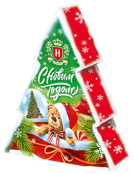 Изображение Чай черный Хэйлис Елочка мини Пэтрон кор, 10 г