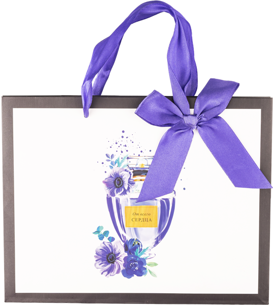 Изображение Пакет 23*18см подарочный Арт Дизайн делюкс с бантиком Арт Дизайн , 1 шт