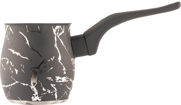 Изображение Турка 340мл серая инд Агнесс фантази мрамор Агнесс , 1 шт