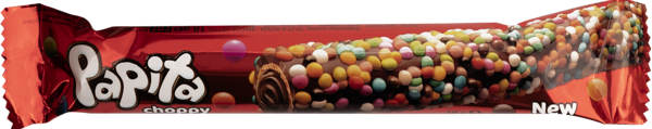 Изображение Вафельная трубочка Папита драже молочный шоколад Шолен м/у, 18 г