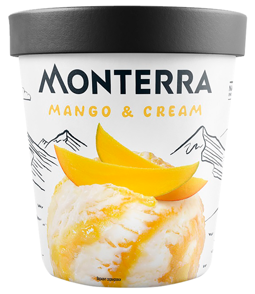 Изображение Мороженое Монтерра манго Фронери Рус к/у, 281 г