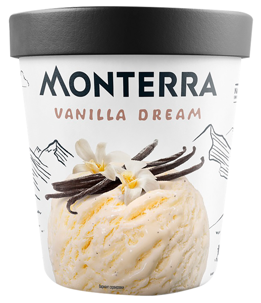 Изображение Мороженое Монтерра ваниль Фронери Рус к/у, 252 г