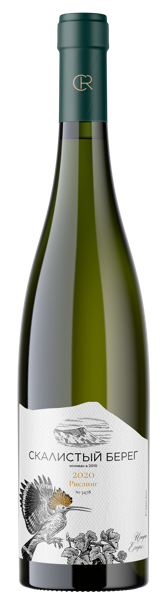 Изображение Вино белое сухое стиль №2 Рислинг ЗГУ скалистый берег Скалистый берег с/б, 0,75 л