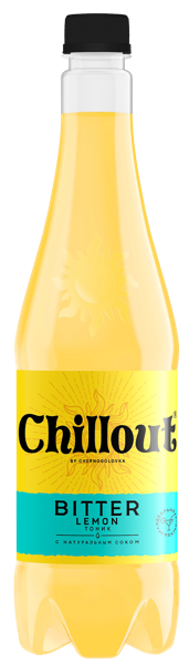 Изображение Напиток газ Чиллаут биттер лимон Аквалайф п/б, 0,9 л