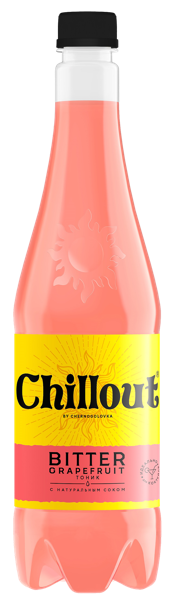 Изображение Напиток газ Чиллаут биттер грейпфрут Аквалайф п/б, 0,9 л