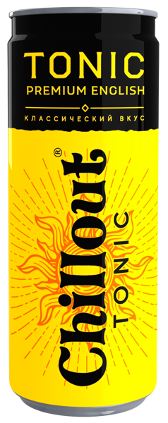 Изображение Напиток газ Чиллаут английский тоник Аквалайф ж/б, 0,33 л