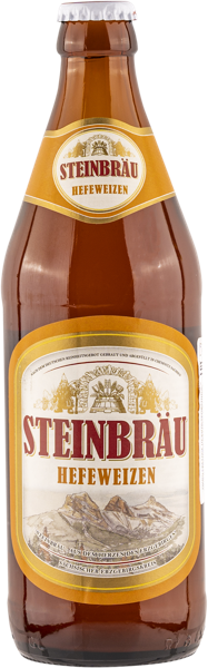 Изображение Пиво светлое Лагер 5,2% н/ф Штайнброй хефевайзен Бройголд ГМБХ с/б, 0,5 