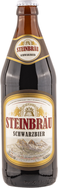 Изображение Пиво темное Лагер 5,0% Штайнброй шварцбир Бройголд ГМБХ с/б, 0,5 